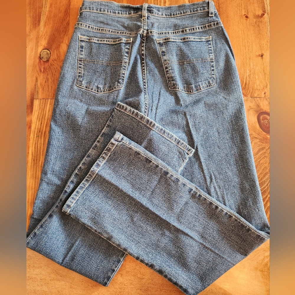 St. John's Bay Flare Jeans in Classic Blue